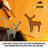 Leather Guy Branding Iron - Personalise Wood, Leather, and BBQ with Old West Designs The Leather Guy