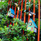 Bird Houses for Outside Clearance Hanging Birdhouses for Outdoors Bluebird Houses for Outside Nesting Box for Bird Lovers Tree Swallow Bird Finch Wild Birds Wren Chickadee1 ZLSZTMI