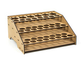 PROSCALE Paint rack organizer stand for modeling and miniatures. Vallejo paint rack kit Vallejo Army paint holder brushes miniatures modeling models (Rack A) PROSCALE