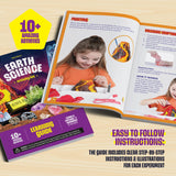Dan&Darci Earth Science Kit for Kids - Kits for Kids Age 8-12, 8 9 10 Year Old Boy Birthday Gift - Gifts Boys & Girls - Volcano Experiments - STEM Toys Ages 8-10 Dan&Darci