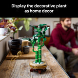 LEGO Botanicals Lucky Bamboo Building Set - Artificial Plant for Indoor Home Décor, Adults Ages 18+ - Fake Plant Decoration for Table, Desk, Office - Unique Gift for Her & Him - 10344 LEGO