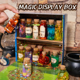 LDomet Magic Potions Kit for Kids - Mix 20 Fairy Dust Potion Bottles, Halloween Christmas Party Decorations, Creative Gift Craft Toy for Ages Boys Girls 6 7 8 9 10+ LDomet