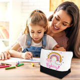 Beclumas 10 Pack 9"x 5.5" Sublimation Blanks Cosmetic Bags,Pencil Bag, Bulk Multi-Purpose DIY Heat Transfer Makeup Bags with Zipper for DIY Crafts Travel and Toiletry Bag(White) Beclumas