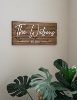 Personalized Family Name Sign - Wedding Gift - Last Name Pallet Sign - Home Wall Decor - Anniversary Gift APKcompany