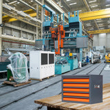 5 Drawers Drill Bit Dispenser Cabinet - Drill Bit Organizer Cabinet for 1/16" to 3/8" | Stackable Milling Cutter Storage Box for Drill Bit Storage DRIFFY