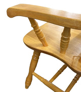 Sunset Trading Comfort Dining Arm Chair, 41", Light Oak Sunset Trading