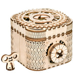 ROBOTIME 3D Wooden Puzzles for Adults, Treasure Box 3D Puzzle Mechanical Ring Box, Gift Choice Hobbies for Brain Teasers Enthusiasts ROBOTIME