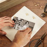 TJ.MOREE Deep Shadow Box Frame with Drawer, Shadowbox Display Case with Glass Window Picture Frame Memorabilia Bouquet Medals Military Photos Memory Box for Keepsakes TJ.MOREE