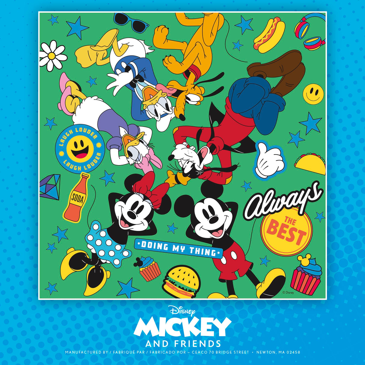 Ceaco - Disney - Mickey and Friends - Foundation - 200 Piece Jigsaw Puzzle Ceaco