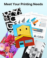 GI-20 GI20 Refill Ink Bottles Kit Compatible for Canon PIXMA G6020 G7020 G5020 MegaTank Printers, 4-Pack (170ML GI-20 Black, 70ML GI20 Color) JETSIR