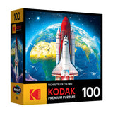 RoseArt - Kodak Premium - Space Shuttle Launch - 100 Piece Jigsaw Puzzle for Adults RoseArt