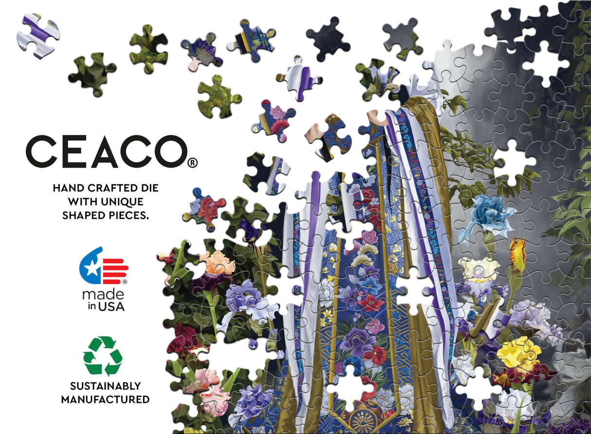 Ceaco - Glow in The Dark - Lisa Parker - Guardian of Spells Glow - 750 Piece Jigsaw Puzzle Ceaco