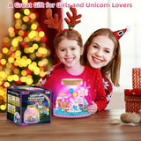 Unicorn Light Up Terrarium for Girls – DIY Garden Craft with LED | STEM Kit, Arts & Crafts Gift for Kids Ages 4-8 by Ednzion Ednzion