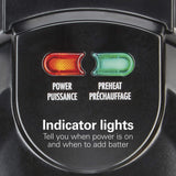 Hamilton Beach 26201 Belgian Waffle Maker with Removable Nonstick Plates, Double Flip, Makes 2 at Once, Black Hamilton Beach