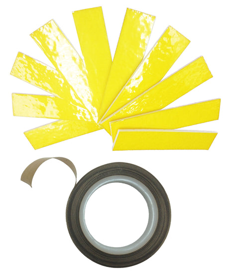 Kweiny Heat Insulation Cotton 10PCS and PTFE High Temp Tape for 3D Printer Makerbot Hotend kweiny