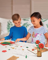 ROBOTIME 3D Puzzle Wooden Flower Red Camellia DIY Model Kit to Build for Adults Artifical Bouquet Collection Craft Brain Teaser Puzzle Creative Gift Home Decor ROBOTIME