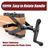 Peachtree Woodworking Supply 2 Pack of 4 Way Pressure Clamps For Clamping Panels - Using Pressure From All Four Directions. For Woodworkers, Cabinet and Furniture Makers (2 four way pressure clamps) Peachtree Woodworking Supply