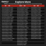 ZWMSSLL 1/4"-20 Heat Set Threaded Inserts,30 Pieces 1/4"-20x6x8 Heat Set Insert for 3D Printing Components and Plastic Parts,Brass Knurled Nuts ZWMSSLL