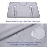 Juilsioa Infrared Sauna Blanket for Fitness and Detox Anti Aging, Length 71" with Remote Control, 2 Zone Temperature Control, Quick Sweating Professional Body Sculpting Home Sauna Juilsioa