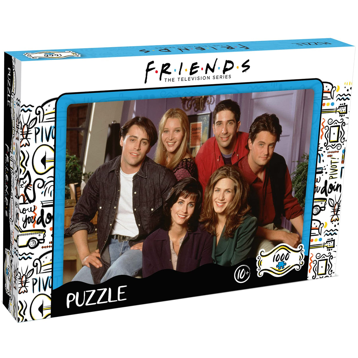 Top Trumps Friends Apartment 1000 Pc Jigsaw Puzzle (WM01040-ML1-6) Winning Moves