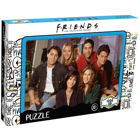 Top Trumps Friends Apartment 1000 Pc Jigsaw Puzzle (WM01040-ML1-6) Winning Moves