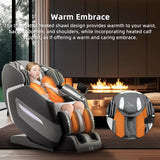 MassaMAX A580 2026 4D Massage Chair for Big & Tall People Full Body Massage Up to 6'10" & 500 lbs, Yoga Stretch, AI Voice Control, 22 Modes, 59" SL Track, Auto Footrest Extension, and Heating (Black) MassaMAX