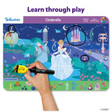 Skillmatics Search and Find Disney Princess Educational Game - Reusable Preschool Learning Activities, Perfect for Toddlers & Kids Who Love Toys, Art & Crafts, Gifts for Boys & Girls Ages 3, 4, 5, 6 Skillmatics