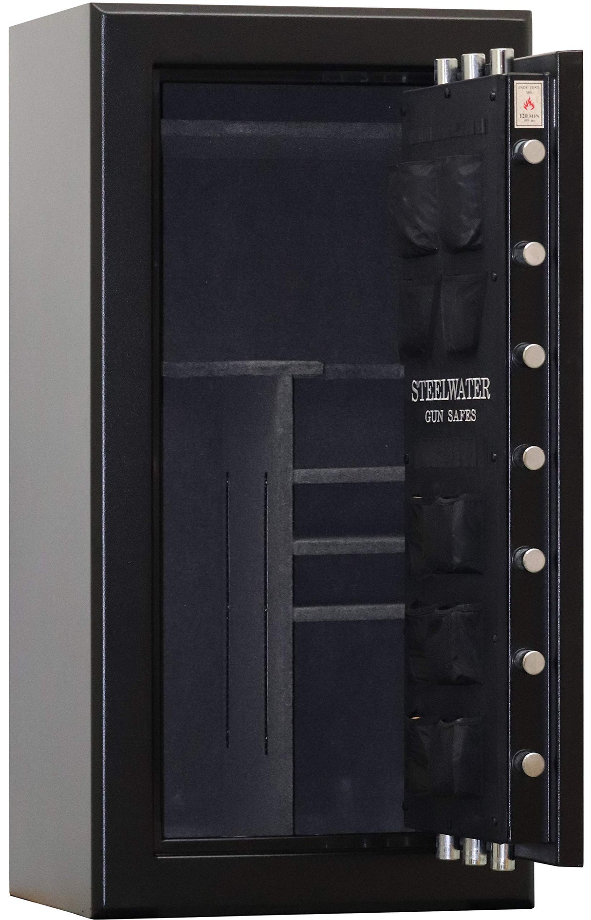 STEELWATER GUN SAFES New and Improved E.M.P Proof Steelwater Extreme Duty 22 Long Gun Fire Protection for 120 Minutes AMHD593024-EMP. Steelwater Gun Safes