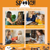 Halloween Paint by Numbers Kit for Adults - Adult Paint by Number Kits Halloween, Horror Painting by Numbers for Adults Beginner, DIY Acrylic Oil Painting Perfect for Gift Home Wall Decor (16x20 inch) Sretoul