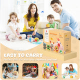 Air Dry Clay Kit - Modeling Clay for Kids mit Sculpting Tools und Tutorial, Ultra Light & Soft, Safe & Non-Toxic, DIY Model Magic Clay 12 Cans 48 Colors, Creative Art Crafts Toys Gifts for Girls Boys LOUFOR