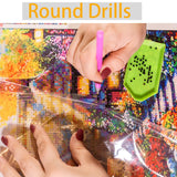 Diamond Art Painting Kits for Adults, Lotus Chakra Full Drill Diamond Dots Paintings for Beginners, Round 5D Paint with Diamonds Pictures Gem Art Painting Kits DIY Crafts Kits 12x16 Baipisan
