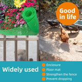 Pet & Garden Safeguard - 15.7IN x 32.8FT Roll - Black Plastic Netting, Multi-Use Decorative Fencing for Poultry, Dogs, Rabbits,Chicken and Snake Barrier ESSFF