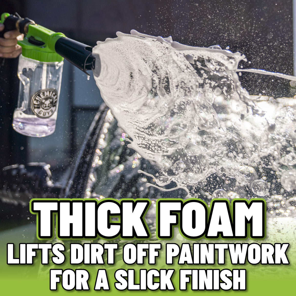 Chemical Guys ACC_326 – TORQ Foam Blaster 6 Foam Wash Gun – The Ultimate Car Wash Foamer that Connects to Any Garden Hose Chemical Guys