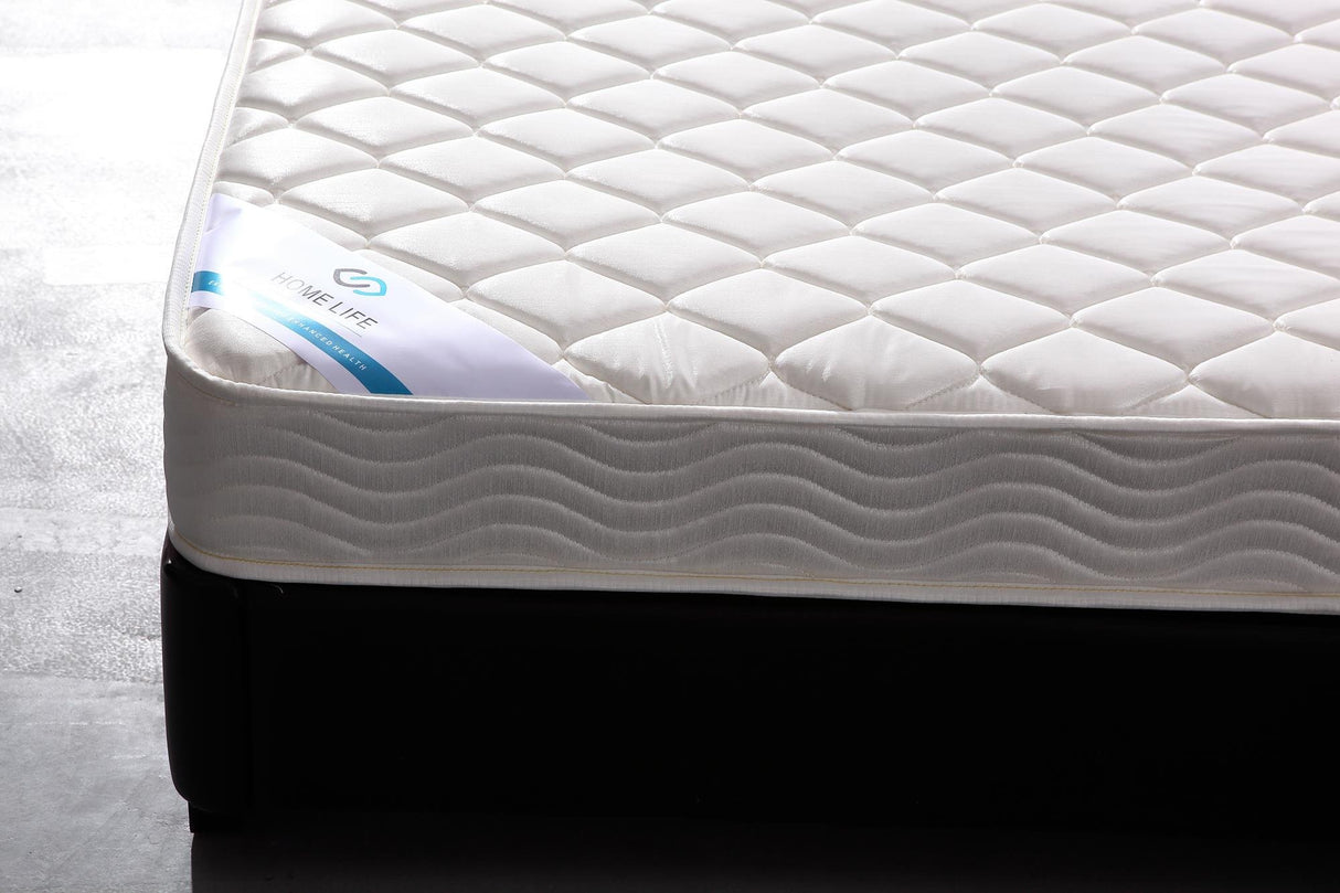 Home Life 6 inch Twin Bed Mattress - Hybrid Euro Top Comfort Sleep - Eco-Friendly, Breathable Innerspring Twin Size Mattress HomeLife