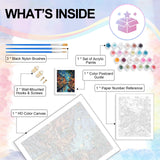 Camocin Paint by Numbers Kit for Adults - Venice Adult Paint by Number Kits on Canvas Without Frame for Beginner, Stream Landscape Oil Painting by Numbers Kit for Gift Home Wall Decor 16x20 InchInch Camocin