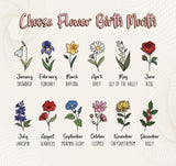 Personalized Grandma's Garden Birth Month Flowers Photo Frame Wall Art Custom Wooden Family Name Sign Grandmother Nana Mimi Gigi Gift For Mothers Day, Grandparents Day Family Home Decoration vinatimes