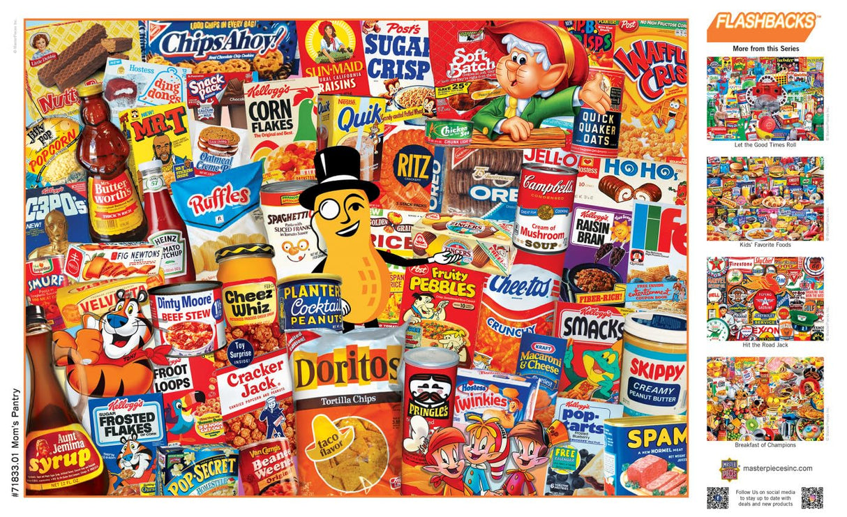 MasterPieces - 1000 Piece Jigsaw Puzzle, Mom’s Pantry, Fun for Adults, Family, Kids, Non-Glare Finish, 19.25" x 26.75" Masterpieces
