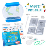 Wow in The World SEA Creatures Aquarium | Hatch & Raise Real Brine Shrimp (Easy Care), Customizable Tank, Companion Audio Content, Bonus Reusable Science Tool, STEM Toy for Kids 6+ by Thames & Kosmos WONDERY KIDS