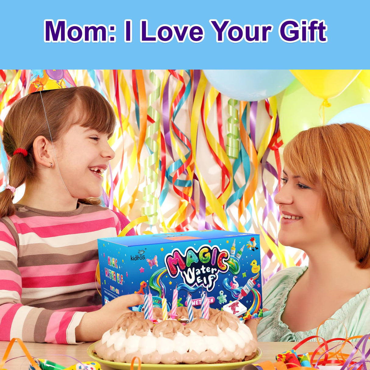 Kiditos Magic Water Elf Toy Kit, Aqua Fairy Water Gel Kit-25 Magic Gesl&20 Molds–Make Your Own Water Pets & Squishy Toys–Fun Summer DIY Craft Kit, Birthday Gifts & Party Favors for Kids Ages 3+ Kiditos