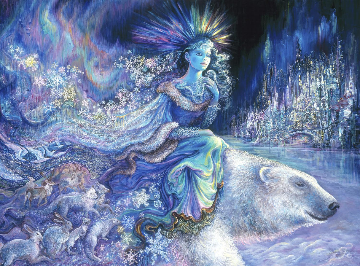 Buffalo Games - Josephine Wall - Polar Princess - 1000 Piece Jigsaw Puzzle for Adults -Challenging Puzzle Perfect for Game Nights - Finished Size is 26.75 x 19.75 Buffalo Games