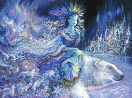 Buffalo Games - Josephine Wall - Polar Princess - 1000 Piece Jigsaw Puzzle for Adults -Challenging Puzzle Perfect for Game Nights - Finished Size is 26.75 x 19.75 Buffalo Games