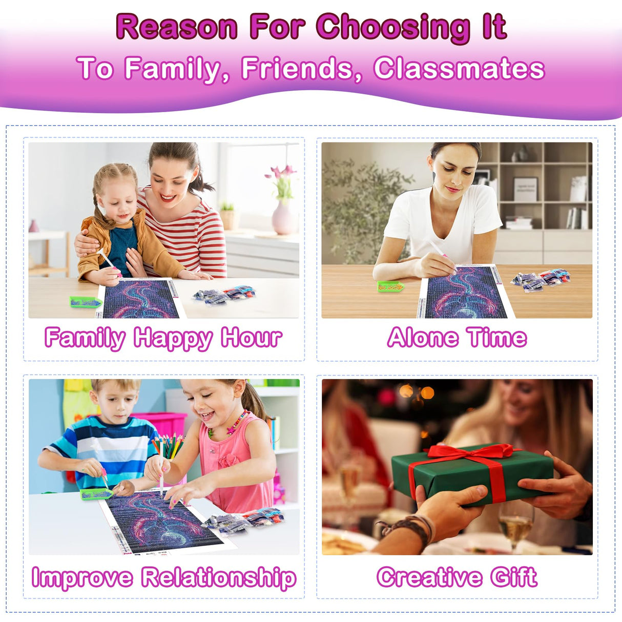 Genius maker Phoenix Diamond Painting Kits for Adults, 5D Animal Diamond Art Kits for Beginners DIY Full Drill Diamonds Painting Pictures, Diamond Gem Art Painting DIY Crafts Kit Decor 12x16inch Genius maker