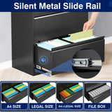 Yizosh Metal Storage Cabinet with 3 Drawers - 71" Steel Lockable File Cabinet for Home Office, Locking Cabinet with 2 Doors and 1 Shelves for Living Room, Pantry, Gym, Commercial Storage Yizosh