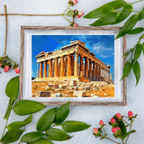 MOER SKY Diamond Art Painting Kits for Adults Parthenon Temple on The Acropolis of Athens Greece 5D DIY Round Drill Paint with Diamond Dots for Home Wall Decor 12x16 Inch MOER SKY
