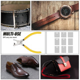 Watch Belt Leather Hole Puncher Plier Round Hole Punch Pliers Universal 2.0mm Shoe Strap Punch Hole Tool Small Hole Punching for Thin Belts, Shoes, Fabric Dog Collars, DIY Home or Craft Projects Rongon