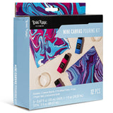 Brea Reese: Acrylic Paint Pouring Kit - Holiday Wall Art - Customize 2 Mini Canvas Boards, DIY Art Set, All-in-1 Activity, Festive Adult Craft Project Brea Reese