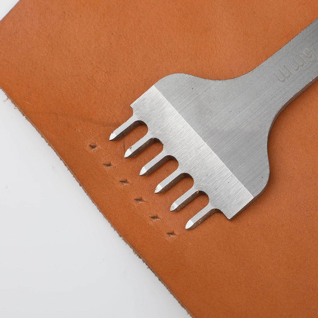 UNCO Leather Stitching Tool, 4 Pack, 3mm, 1/2/4/6 Prong, Chisel, Hole Punch UNCO