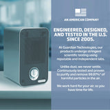 GermGuardian Air Purifier for Home with HEPA Filter, Removes 99.97% of Pollutants, Covers up to 375 Sq. Foot Room in 1 Hr, UV-C Light Helps Reduce Germs, Zero Ozone Verified, 11", Silver, AC4100CA GermGuardian