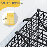 DWVO 4 Tier Large Cat Cage Indoor Enclosure, Kennels DIY Cat Playpen Catio Kitten Cage with Large Hammock for 1-3 Cats DWVO