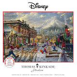 Ceaco - Thomas Kinkade - Disney - Holiday - Candy Cane Express - 1000 Piece Jigsaw Puzzle Ceaco